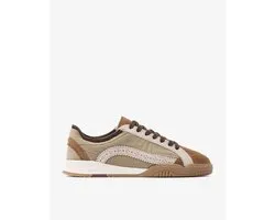 VIA VAI Kris Jaden Sneakers Dames - Leer,Suède,Textiel - Beige - Maat 39