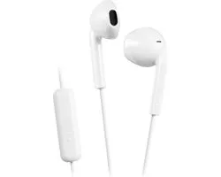 JVC HAF17MWU - Ecouteur Intra-auriculaire, microphone et télécommande, Anti-transpiration IPX2,Blanc