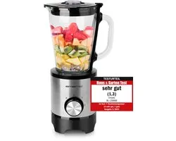 Emerio BL-130988 - Blender - Inhoud 1,5L – 500W - Glazen mengkan - RVS