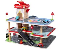 Dastium Kids - Jouets de garage - Jouets de garage pour voitures - Garage avec Accessoires de vêtements pour bébé - Garage à jouets