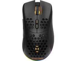 Deltaco GAM-120 souris Droitier RF Wireless + USB Type-A Optique 6400 DPI
