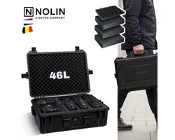 Nolin, mallette photo étanche, noire
