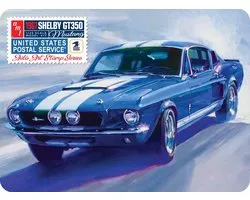 AMT Modelbouwpakket Auto - 1356 1967 Shelby GT350 USPS - Auto Art Stamp Series Plastic - 1:25 - Modelbouw