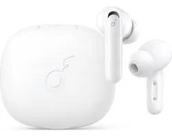 Soundcore Life Note 3 Witte draadloze oordopjes, Multi Mode Active Noise Cancelling, IPX5 waterdicht