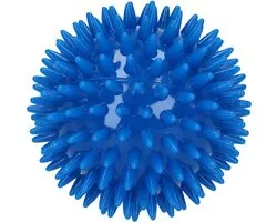 Balle de massage Balle professionnelle à Triggerpoint - Épines de massage haute densité 8 cm - Balle de crosse - Blauw
