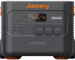 Jackery - Explorer 2000 Plus - Portable powerstation – Zonne-generator 2000 Plus - 2042,8Wh - LiFePO4 Batterij - draagbare krachtcentrale - snel opladen in 1,7U