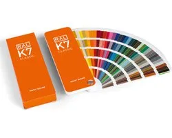 Nuancier RAL K7 - à base d'eau - dernière édition