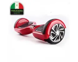 VOLTANA Hoverboard ROOD, TAOTAO, SAMSUNG accu, 700Watt, Led verlichting, Aluminium Design velgen, Rubberen bumpers