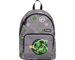 LEGO Ninjago Basic Backpack, voor een jongen, Grijs, Rugzak, maat: One size