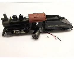 micromotor HRI012 ombouwset Rivarossi 0-4-0 Dockside, 0-4-0 Shifter