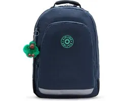 kipling Sac à dos de loisirs pour ordinateur portable Back To School Class Room Large Backpack 28L Blue Green Bl Bleu marine