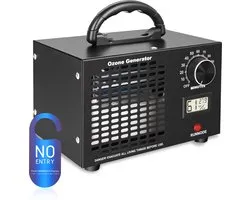 Ozon Generator – Ozonmachine voor Geurverwijdering – Luchtbehandeling Accessoire - 60000 mg/u - Timerfunctie - EU Stekker