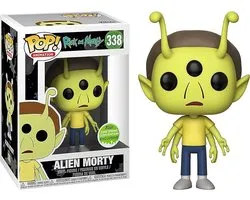 Funko Pop! Animation: Rick and Morty - Toxic Morty #338 2018 Spring Convention Exclusive Vaulted