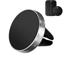Telefoonhouder Auto - Magnetisch - Metaal & Stevig - Off-Road & Drempel Proof - GSM Mobiel Houder - Autohouder - Universeel - Telefoonhouders Auto Ventilatie