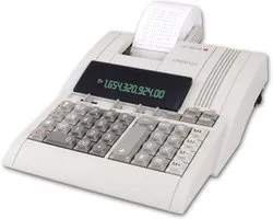 Olympia CPD 3212S Bureaurekenmachine met printer Beige Aantal displayposities: 12 werkt op het lichtnet (b x h x d) 210