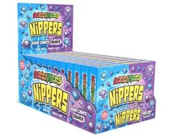 Zed Candy Nippers Sour Candy Crunch Blue Razz & Purple Razz (16 x 50g)