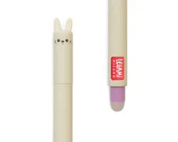 Legami Uitwisbare Pen - Konijn - Inktkleur Paars - Navulbaar - Back to School
