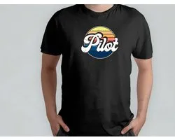 Pilot - T Shirt - HelicopterPilot - ChopperLife - PilotLife - SkyMaster - HelikopterPiloot - LuchtvaartLiefde - PilotenLeven - PilootDoelen