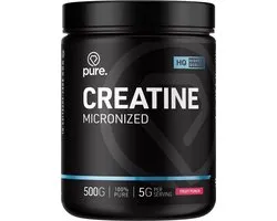 Pure. Creatine Monohydraat - Fruit Punch - 500g - micronized poeder - creatine - spiergroei - fitness & sport