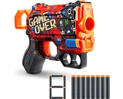 ZURU X- Shot Skins Menace avec 8 fléchettes