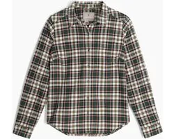 Royal Robbins Lieback Organic Cotton Flannel L/S - Blouse - Dames - Groen - Maat S