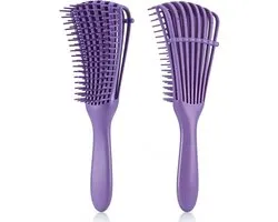 Daletu Curling Brush Hair Brush Developer for Natural and Afro Hair, 3A-4C, Wavy Wet, Dry, Long, Thick Curly Hair - ShopVlot