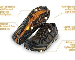 Yaktrax Walker - chaîne de chaussures - semelles antidérapantes - 44-46 L.