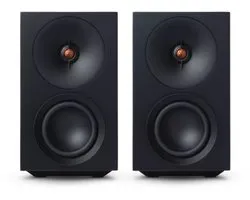 Cambridge Audio L/R S Actieve Boekenplankspeaker - Zwart (Paar)