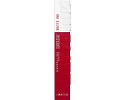 Maybelline New York - SuperStay Matte Ink Lipstick - 20 Pioneer - Rood - Matte, Langhoudende Lippenstift - 5 ml