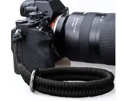 YONO Camera Polsband Vintage - Hand Strap - Wrist Riem - Universeel - Zwart