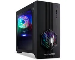 Acer Predator Orion 3000 665 I75063Gi, Intel Core i7 14700F, 32GB DDR4, 1TB PCIe NVMe SSD, GeForce RTX 5060 Ti 16GB, W11H, Zwart