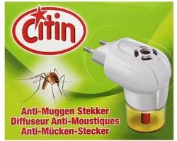 Citin - Insect Control - Anti Mosquito Plug - 45 nuits - Avec Extra Filling - Mosquito Repeller - Diffuser - Anti moustiques