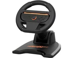 Subsonic Vouwbaar Racestuur – Voor Nintendo Switch 2 en Switch – 180° Rotatie – Mario Kart Accessoire – Racestuur houder