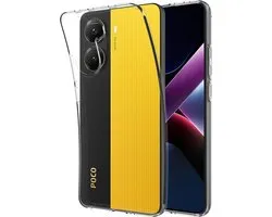 Cazy hoesje geschikt voor Xiaomi Poco X7 Pro Hoesje Siliconen - Flexibele Case - Transparant