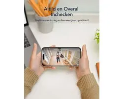 SnelShoppen - Caméra d'intérieur GNCC GC3 avec Vision Nocturne, Caméra de Sécurité 1080P avec Wifi, Détection de Mouvement et de Son, Audio Bidirectionnel, Pack de 4 B