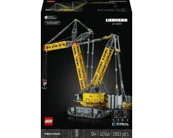 LEGO Technic Liebherr Rupsbandkraan LR 13000 Kraan met Afstandsbediening voor Volwassenen - 42146