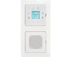 Unitec UP Radio Touch Bluetooth klok wekker timer afstandsbediening display inbouw
