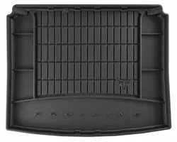 Frogum DryZone - Tapis de coffre - Adapté pour Volkswagen Golf IV 1997-2006 - Avec roue de secours normale - Antidérapant - Noir