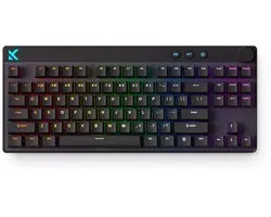 MCHOSE Mix 87 - Hall Effect - Magnetische Switch - Aluminium Behuizing - Gaming Keyboard - Mount Tai Switch - 80% Layout - Cherry Profile - PBT Double Shot - Zwart