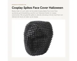 Allecto - Cosplay Spikes Face Cover - Masquerade Mask - Unieke spikes