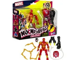 Hasbro – Iron Spider – MixMashers figuur – 16 verbindingen