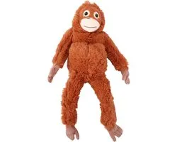 Gorilla Knuffeldier - Apen Knuffel - Kinderkamer Decoratie - Levensecht Ontwerp - 66 cm - Bruin