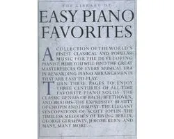 Library Of Easy Piano Favourites