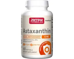 Astaxanthin High Potency 12mg 60 softgels - hooggedoseerde astaxanthine | Jarrow Formulas