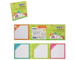 Stick'n Sticky Notes - Met kenmerk - Attention - Don't forget - Keywords - Urgent - 100 memoblaadjes
