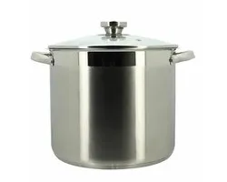 Casserolepan met deksel Menastyl Staal Roestvrij staal