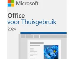 Microsoft Office voor Thuisgebruik 2024 - 1 Gebruiker - 1 apparaat - Meertalig - Eenmalige aankoop - Download