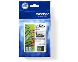 Brother LC-422XLVAL, 3000 pages, 4500 pages, 4 pièce(s), Multi pack