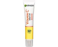 Garnier SkinActive Vitamine C* Daily UV Anti-Pigmentvlekken Fluid SPF50+ - Daycream - Voor een stralende huid - Glowy Finish - 40ml