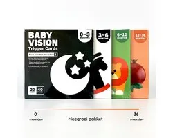 0 à 36 / Cartes de développement évolutives pour bébés (80 pièces)